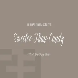 Sweeter Than Candy